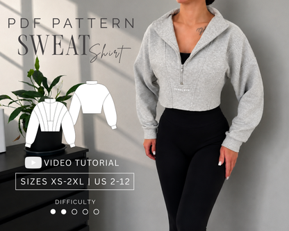 CROP SWEATSHIRT