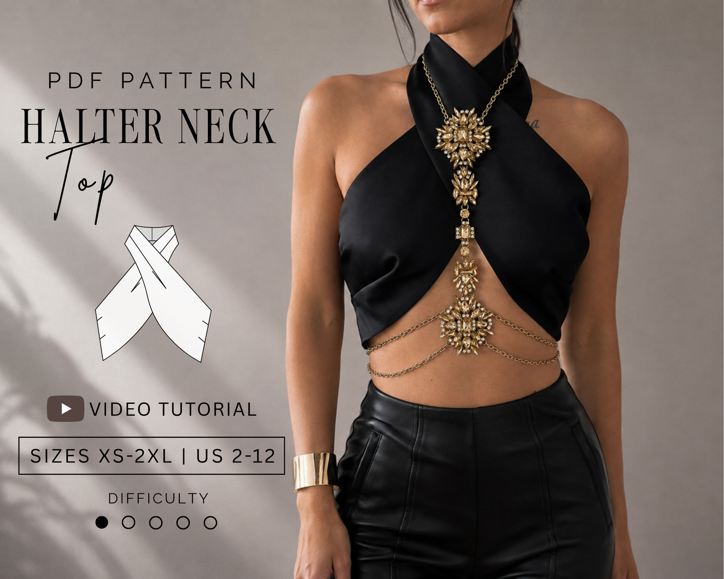 HALTER NECK TOP