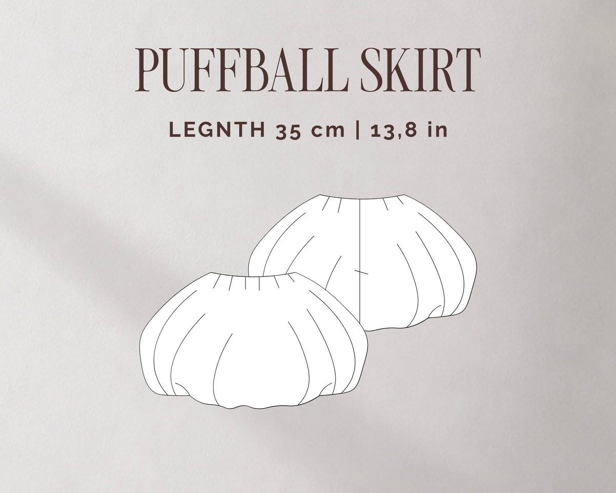 PUFFBALL SKIRT