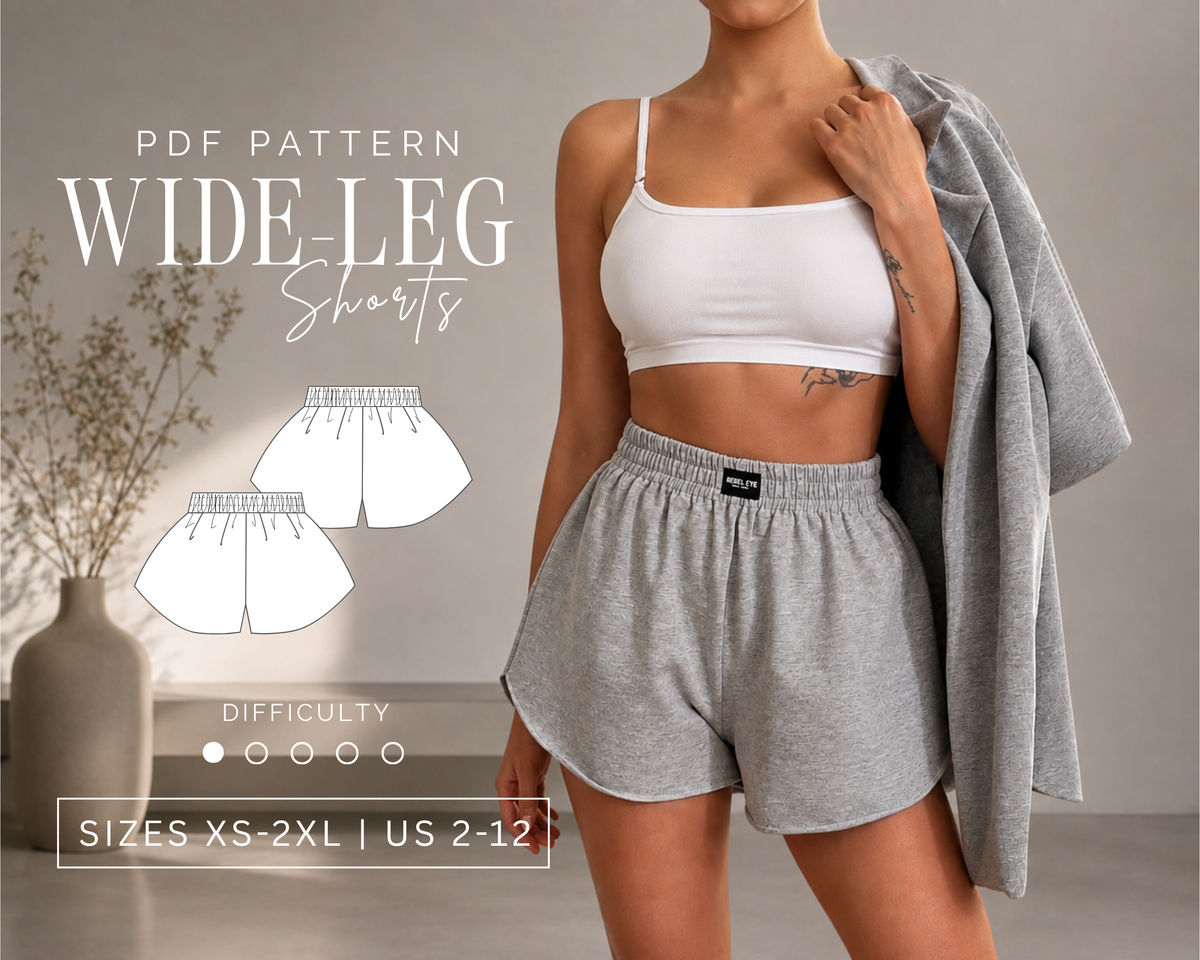 WIDE LEG SHORTS