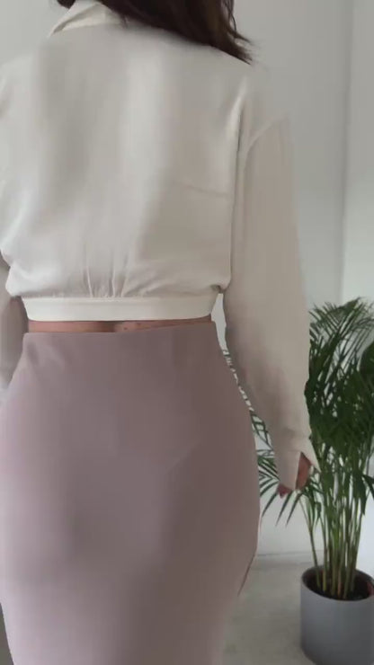SATIN SHIRT